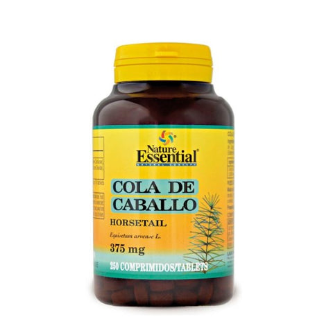 Comprar online COLA DE CABALLO 375 mg 250 Tabletas de NATURE ESSENTIAL. Imagen 1