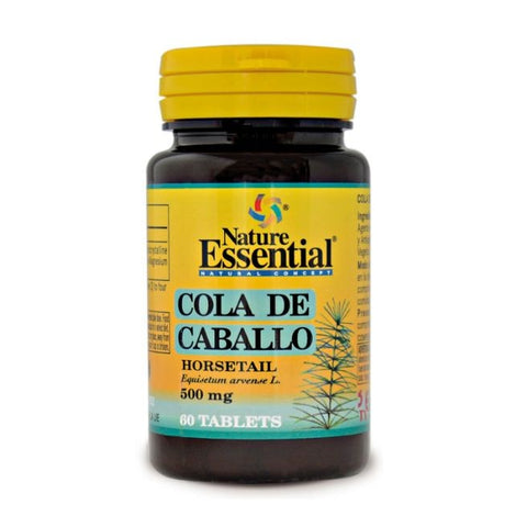 Comprar online COLA DE CABALLO 500 mg 60 Tabletas de NATURE ESSENTIAL. Imagen 1