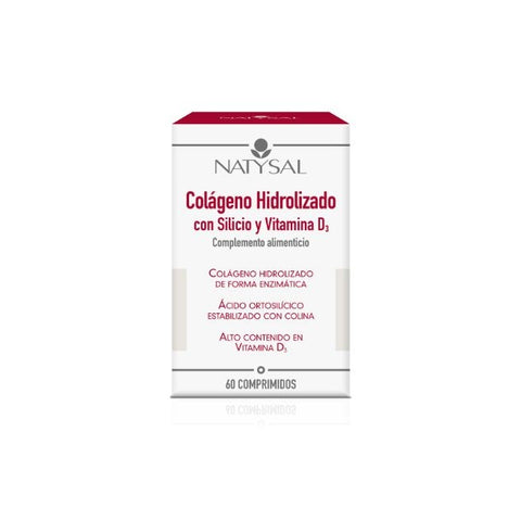 Comprar online COLAGENO CON SILICIO VIT D3 60 COMP de NATYSAL. Imagen 1