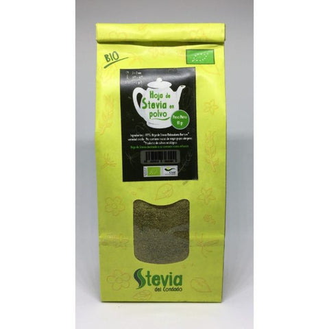 Comprar online HOJA EN POLVO DE STEVIA BIO 80 gr de STEVIA DEL CONDADO. Imagen 1