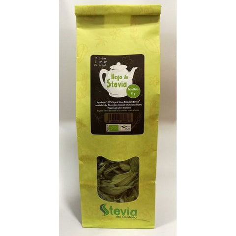 Comprar online HOJA ENTERA DE STEVIA BIO 40 gr de STEVIA DEL CONDADO. Imagen 1