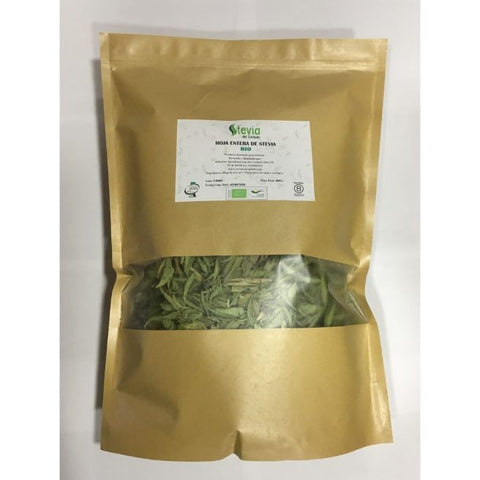 Comprar online HOJA ENTERA DE STEVIA BIO 400 gr de STEVIA DEL CONDADO. Imagen 1