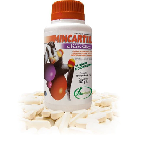 Comprar online MINCARTIL CLASIC 180 Comprimidos de SORIA. Imagen 1