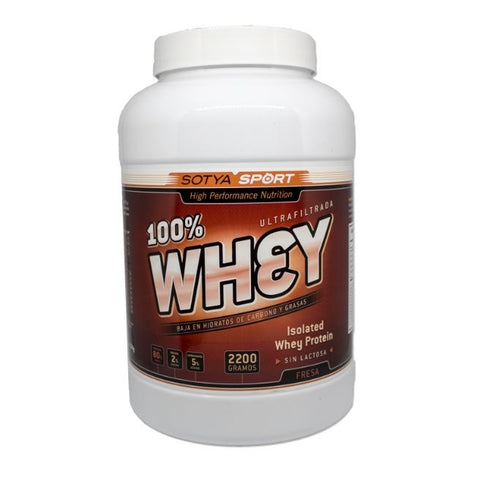 Comprar online 100% WHEY FRESA Y NATA 2,2 kgrs. de SOTYA BESLAN. Imagen 1