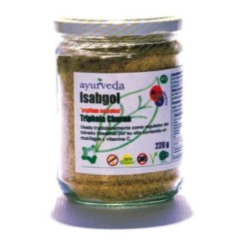 Comprar online ISABGOL + TRIPHALA CHURNA ECOLOGICO 220 GRAMOS de AYURVEDA. Imagen 1