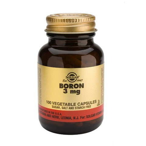 Comprar online BORO MULTIQUELADO 100 Caps de SOLGAR. Imagen 1