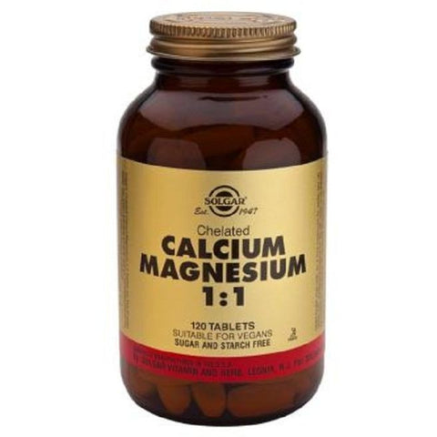 Comprar online CALCIO/MG QUELADO 1:1 120 Comp de SOLGAR. Imagen 1