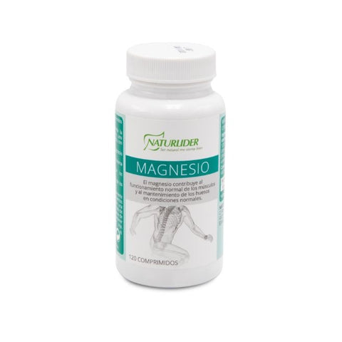 Comprar online CARBONATO MAGNESIO 120 COMPRIMIDOS de NATURLIDER. Imagen 1