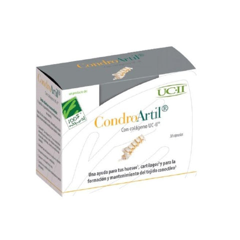 Comprar online CONDROARTIL CON COLAGENO UC-II 30 CAP de CIEN X CIEN NATURAL. Imagen 1