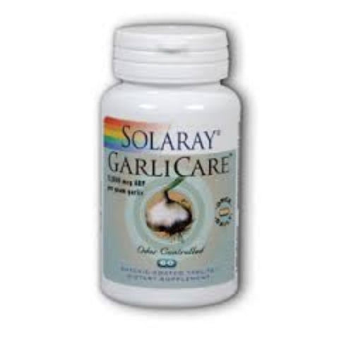 Comprar online GARLICARE 10.000 mcg 60 Comp de SOLARAY. Imagen 1