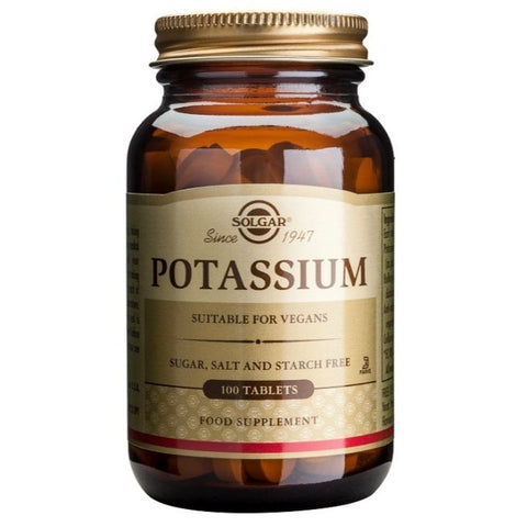 Comprar online GLUCONATO DE POTASIO 100 Comp de SOLGAR. Imagen 1