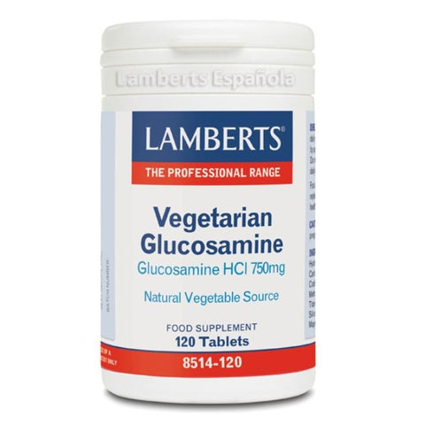 Comprar online GLUCOSAMINA VEGETARIANA 120 Tabs de LAMBERTS. Imagen 1
