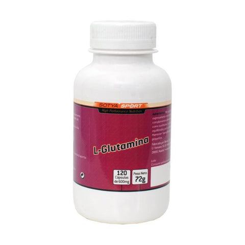 Comprar online L- GLUTAMINA 120 CAPSULAS de SOTYA BESLAN. Imagen 1
