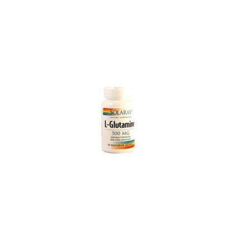 Comprar online L GLUTAMINE 500 mg 50 Caps de SOLARAY. Imagen 1