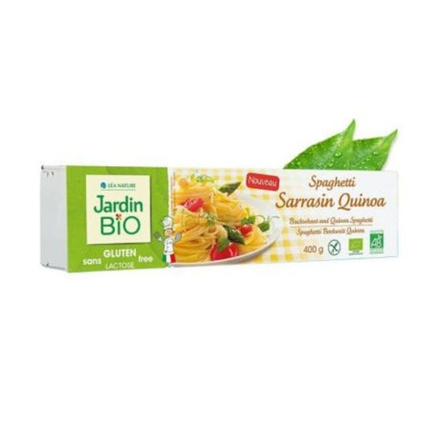 Comprar online JB ESPAGUETIS CON SARRACENO Y QUINOA 400 g de JARDIN BIO. Imagen 1