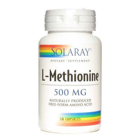 Comprar online L-METHIONINE 500 mg 30 Caps de SOLARAY. Imagen 1