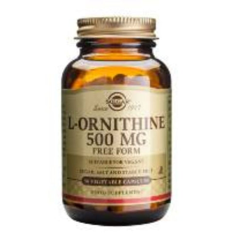 Comprar online L-ORNITINA 500 mg 50 Vcaps de SOLGAR. Imagen 1