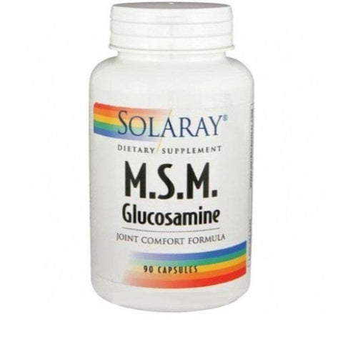 Comprar online MSM AND GLUCOSAMINE 90 Caps de SOLARAY. Imagen 1