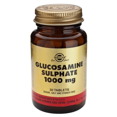 Comprar online SULFATO GLUCOSAMINA 1000mg 60 Comp de SOLGAR. Imagen 1