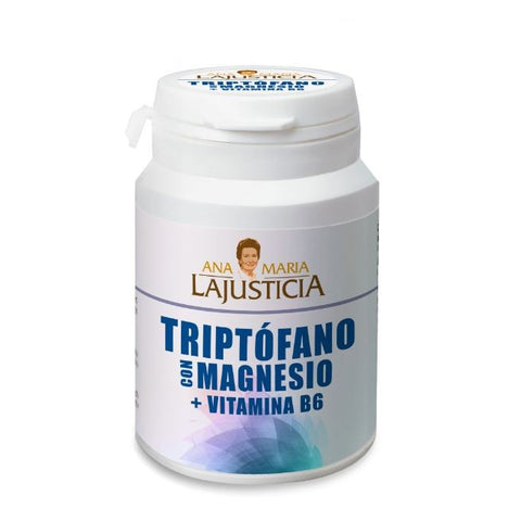 Comprar online TRIPTOFANO CON MAGNESIO + VIT. B6 60 comp de LAJUSTICIA. Imagen 1