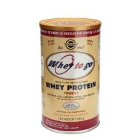 Comprar online WHEY TO GO PROTEINA POLVO 1162 gr de SOLGAR. Imagen 1