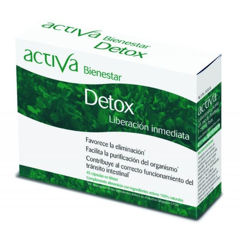 Comprar online BIENESTAR DETOX 45 Caps de ACTIVA. Imagen 1