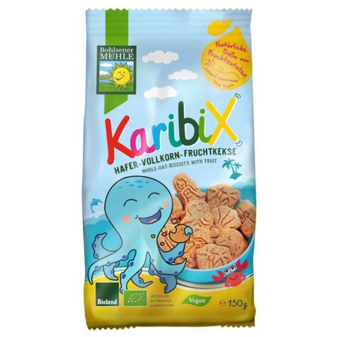 Comprar online KARIBIX GALLETAS DE AVENA CON FRUTAS NIÑOS BIO 150 de BOHLSENER MÜHLE. Imagen 1