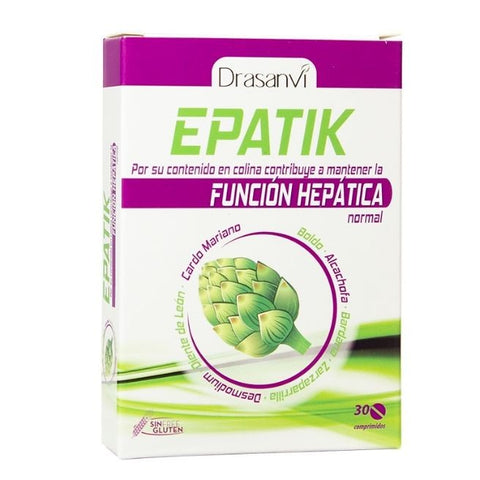 Comprar online EPATIK DETOX 30 Comp de DRASANVI. Imagen 1