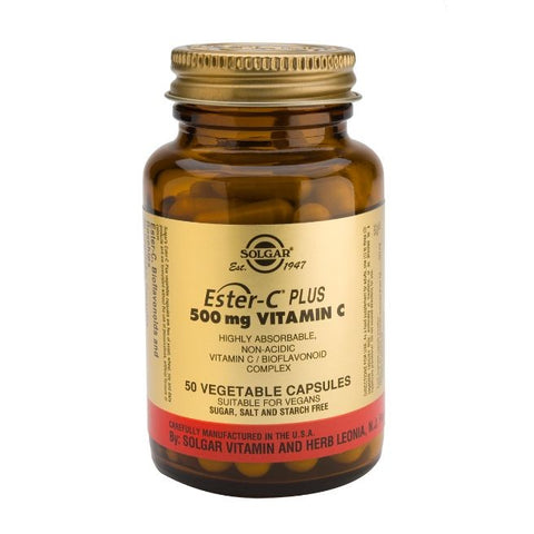 Comprar online ESTER-C PLUS 500 mg 50 Vcaps de SOLGAR. Imagen 1