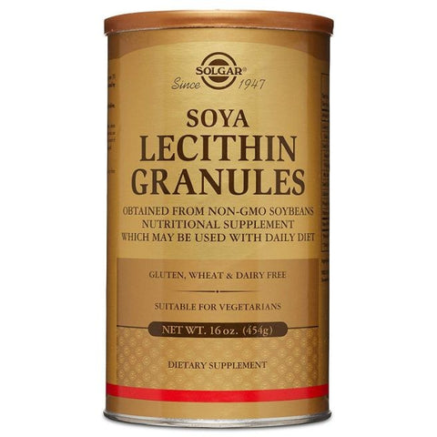 Comprar online LECITINA 95 GRANULOS 226 gr de SOLGAR. Imagen 1