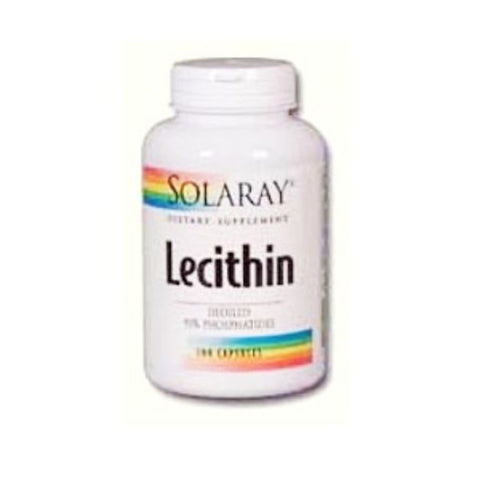 Comprar online LECITINA OIL FREE 100 Caps de SOLARAY. Imagen 1