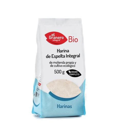 Comprar online HARINA ESPELTA INTEGRAL BIO 500 gr de EL GRANERO INTEGRAL. Imagen 1