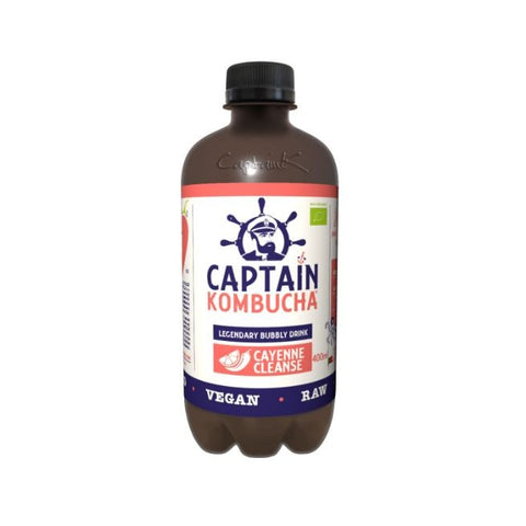 Comprar online KOMBUCHA CAYENNE PEPPER BIO-ORGANICO 400 ML de CAPTAIN KOMBUCHA. Imagen 1