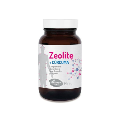 Comprar online ZEOLITE CON CURCUMA 90 CAPSULAS 520 MG de GRANERO SUPLEMENTOS. Imagen 1