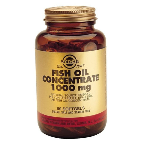 Comprar online ACEITE PESCADO CONC 60 Caps de SOLGAR. Imagen 1