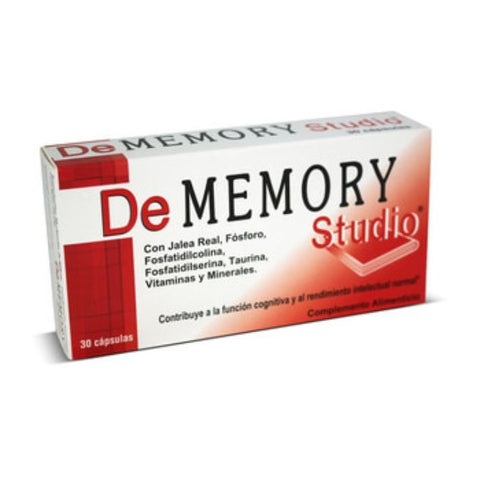 Comprar online DEMEMORY STUDIO 30 Caps de PHARMA OTC. Imagen 1