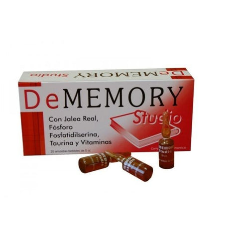 Comprar online DEMEMORY STUDIO 5 ml x 20 Amps de PHARMA OTC. Imagen 1
