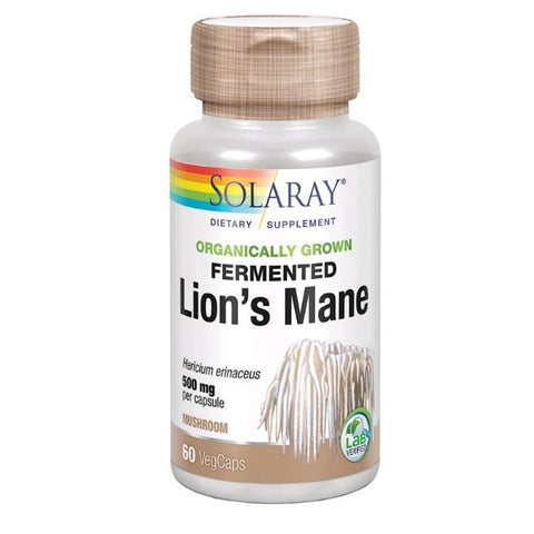 Comprar online MELENA DE LEON 500 mg 60 Vcaps de SOLARAY. Imagen 1