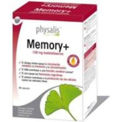 Comprar online MEMORY+ 30 cpsulas de PHYSALIS. Imagen 1