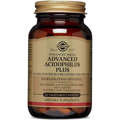 Comprar online ACIDOFILUS AVANZADO PLUS 60 Vcaps de SOLGAR. Imagen 1