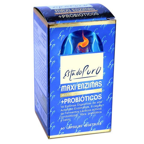 Comprar online ESTADO PURO MAXI ENZIMAS CON PROBIOTICOS 40 Vcaps de TONGIL. Imagen 1