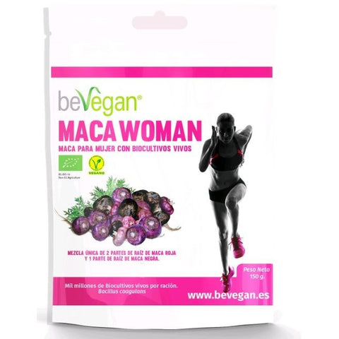 Comprar online MACA WOMAN CON PROBIOTICOS de BEVEGAN. Imagen 1