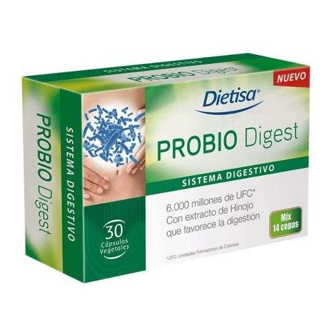 Comprar online PROBIODIGEST 30 Caps de DIETISA. Imagen 1
