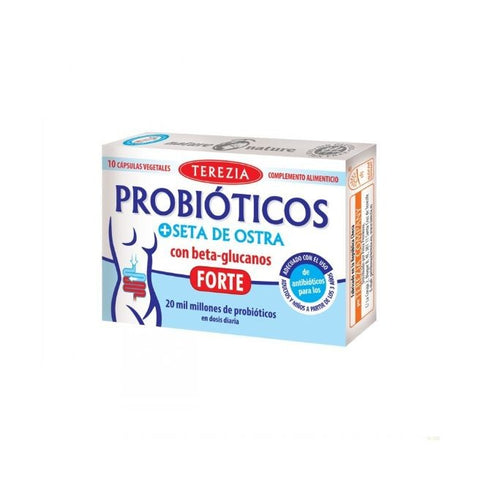 Comprar online PROBIOTICOS + SETA DE OSTRA CON BETAGLUCANOS FORTE de TEREZIA. Imagen 1