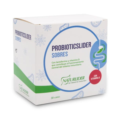 Comprar online PROBIOTICSLIDER 30 Sobres de NATURLIDER. Imagen 1