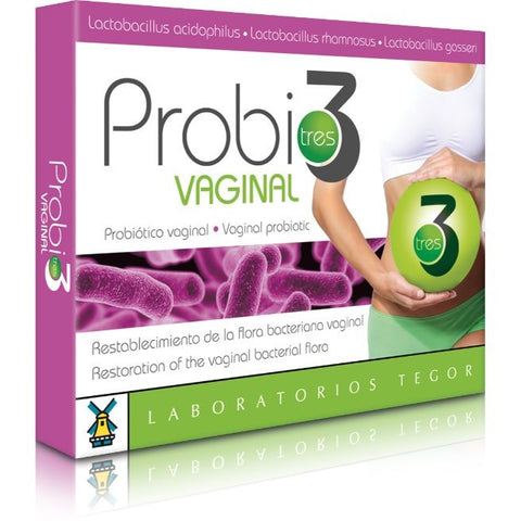 Comprar online PROBIOTRES VAGINAL 10 COMPRIMIDOS de TEGOR. Imagen 1