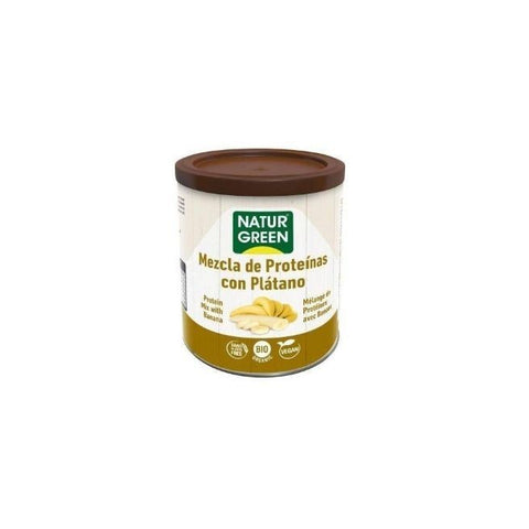Comprar online NATURGREEN MEZCLA PROTEINA CON PLATANO BIO 250 G de NATURGREEN. Imagen 1
