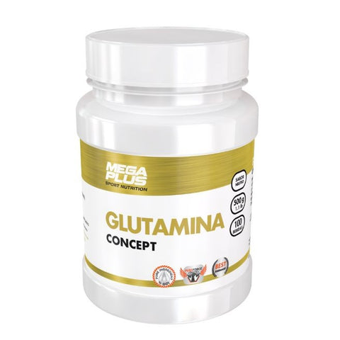 Comprar online GLUTAMINA CONCEPT 500g de MEGA PLUS. Imagen 1