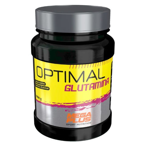Comprar online GLUTAMINA OPTIMAL FRESA 500g de MEGA PLUS. Imagen 1