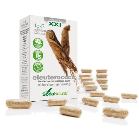 Comprar online 15-S ELEUTEROCOCO 690 mg 30 Cap LIBERAC PROLONGADA de SORIA. Imagen 1